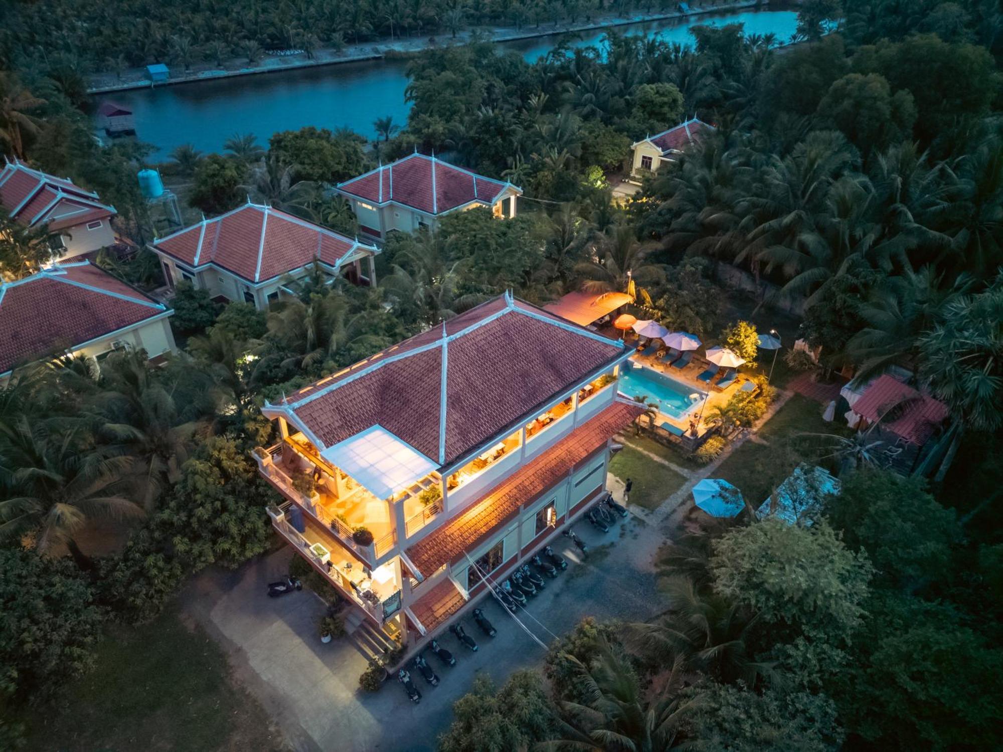 Karma Traders Kampot Hostel Luaran gambar